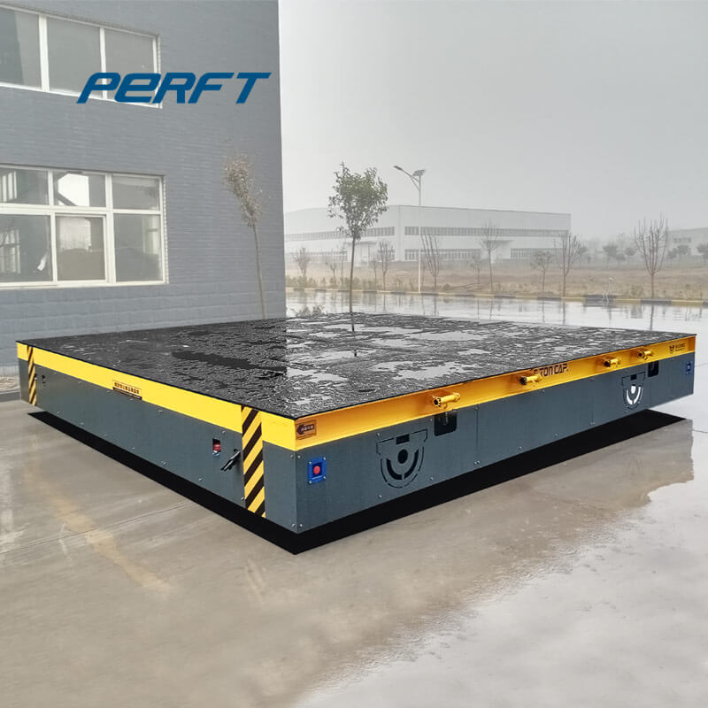 motorized rail coil transfer cart